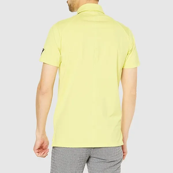 Áo Polo Nam Le Coq Sportif Golf Men's Short Sleeve Shirt QGMVJA00V Màu Vàng