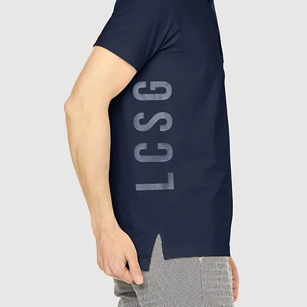 Áo Polo Nam Le Coq Sportif Golf Men's Short Sleeve Shirt QGMVJA00V Màu Xanh Navy