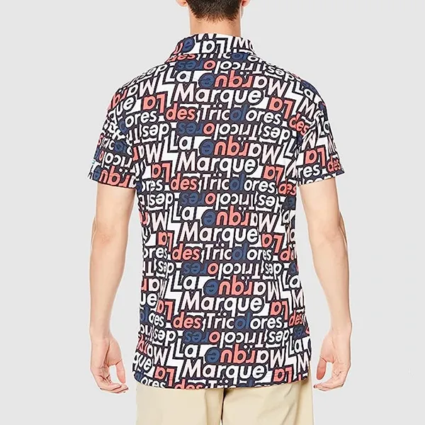 Áo Polo Nam Le Coq Sportif Golf Men's Short Sleeve Shirt QGMVJA10 Phối Màu
