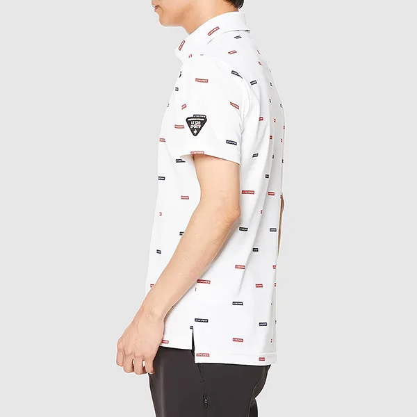 Áo Polo Nam Le Coq Sportif Golf Men's Short Sleeve Shirt QGMVJA51NT Màu Trắng