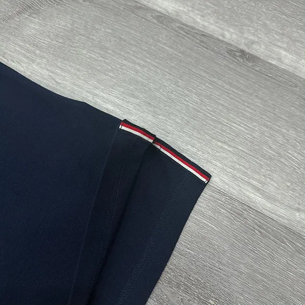 Áo Polo Nam Tommy Hilfiger Premium Pique Slim Fit 6800414364 Màu Xanh Navy Size L