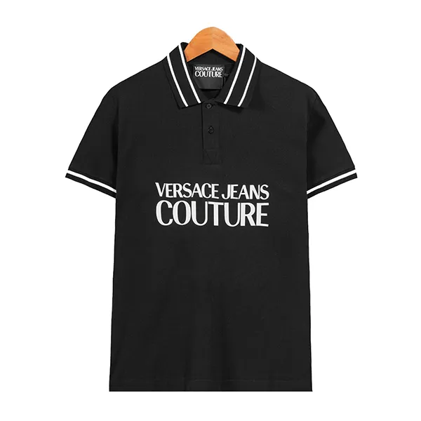 Áo Polo Nam Versace Couture 74GAGT03CJ01O899 Màu Đen Size S