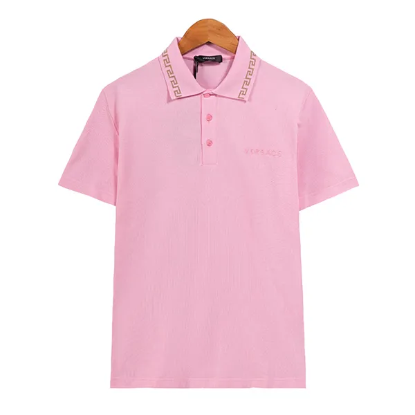 Áo Polo Nam Versace Viền Cổ 895048 A231377 2P640 Màu Hồng Size XS - Thời trang - Vua Hàng Hiệu
