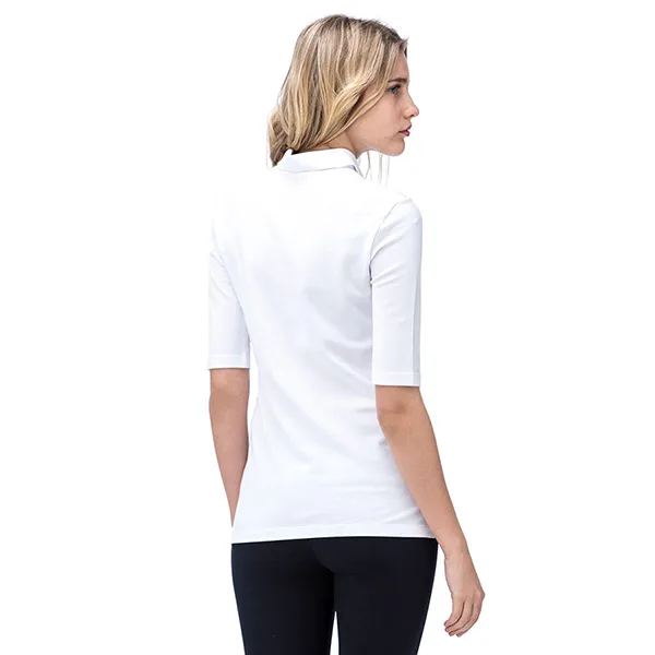 Áo Polo Nữ Lacoste Women's Polo PF6969 001 Màu Trắng Size 38