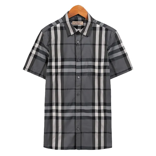 Áo Sơ Mi Nam Burberry Nelson Charcoal 40039351003 Màu Xám Đen Size S - Thời trang - Vua Hàng Hiệu