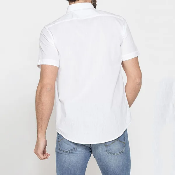 Áo Sơ Mi Nam Carrera Jeans 213C1240A_002 Màu Trắng Size L - Thời trang - Vua Hàng Hiệu