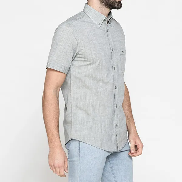 Áo Sơ Mi Nam Carrera Jeans 213C1240A_750 Màu Xanh Xám Size L