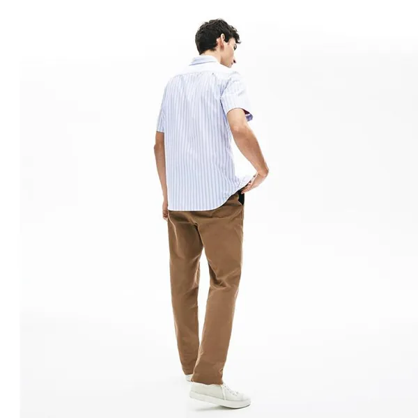 Áo Sơ Mi Lacoste Regular Fit CH6944X1J Kẻ Sọc Nhỏ Size 39
