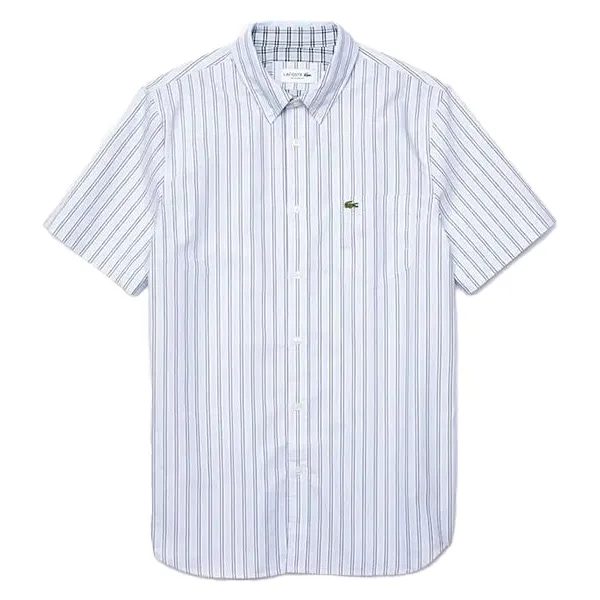 Áo Sơ Mi Lacoste Regular Fit CH6944X1J Kẻ Sọc Nhỏ Size 39
