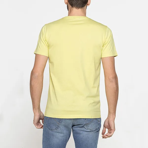 Áo Thun Nam Carrera Jeans Crew Neck In Cotton T-Shirt 801P0047A_D63 Màu Vàng Size M - Thời trang - Vua Hàng Hiệu