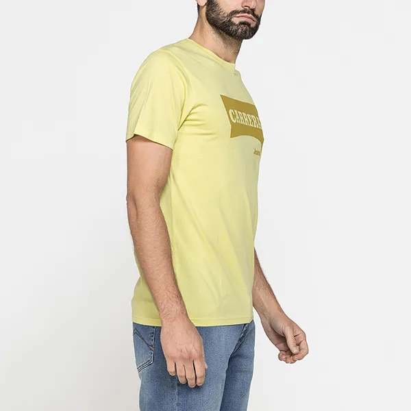 Áo Thun Nam Carrera Jeans Crew Neck In Cotton T-Shirt 801P0047A_D64 Màu Vàng Size M - Thời trang - Vua Hàng Hiệu