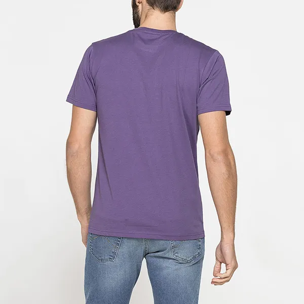 Áo Thun Nam Carrera Jeans Crew Neck In Cotton T-Shirt 801P0047A_F46 Màu Tím Size M - Thời trang - Vua Hàng Hiệu