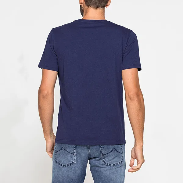 Áo Thun Nam Carrera Jeans Crew Neck In Cotton T-Shirt 801P0047A_K98 Màu Xanh Tím Than Size M - Thời trang - Vua Hàng Hiệu