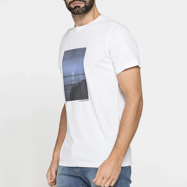 Áo Thun Nam Carrera Jeans Jersey Cotton 801M0047A_98A Tshirt Màu Trắng Size M - Thời trang - Vua Hàng Hiệu