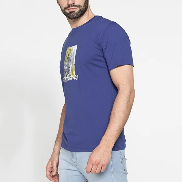 Áo Thun Nam Carrera Jeans Jersey Cotton 801M0047A_K49 Tshirt Màu Xanh Size S - Thời trang - Vua Hàng Hiệu