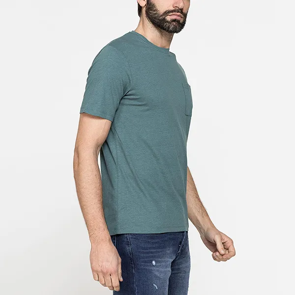 Áo Thun Nam Carrera Jeans Short Sleeve T-Shirt T801A0032A_761 Màu Xanh Lam Size L