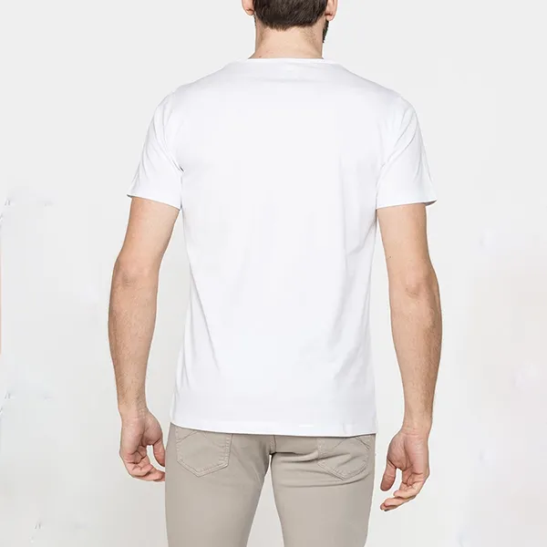 Áo Thun Nam Carrera Jeans T801A047AL_001 Màu Trắng Size L