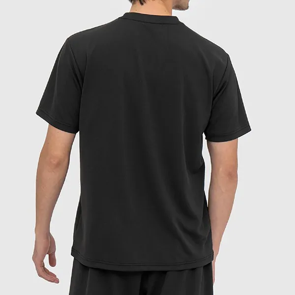 Áo Thun Nam Le Coq Sportif Men's T Shirt QMMTJA30Z Màu Đen Size L
