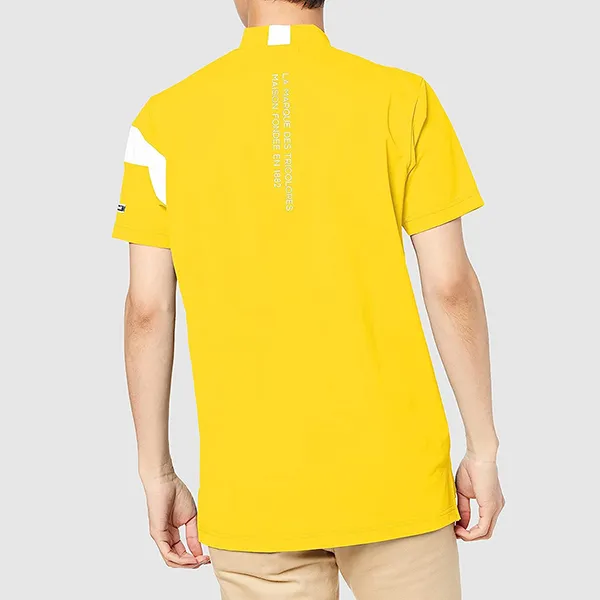Áo Thun Nam Le Coq Sportif Golf Men's Short Sleeve T Shirt QGMVJA13 Màu Vàng - Thời trang - Vua Hàng Hiệu