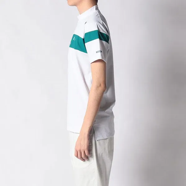 Áo Thun Nam Le Coq Sportif Golf Men's Short Sleeve T Shirt QGMVJA13 Màu Trắng