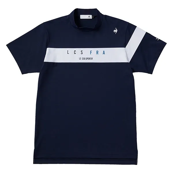 Áo Thun Nam Le Coq Sportif Men's Short Sleeve T Shirt QGMVJA13 Màu Xanh Navy