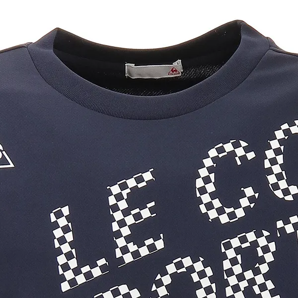 Áo Thun Nam Le Coq Sportif Men's T Shirt QMMPJA13XB Màu Xanh Navy