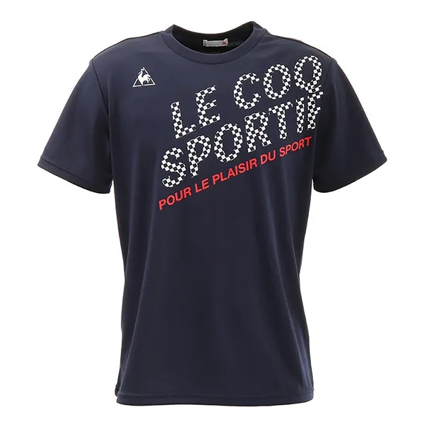 Áo Thun Nam Le Coq Sportif Men's T Shirt QMMPJA13XB Màu Xanh Navy