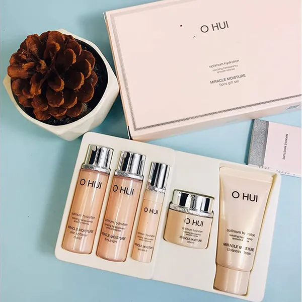 Bộ Dưỡng Ẩm Da Ohui Miracle Moisture 5pcs Set 5 Món - Mỹ phẩm - Vua Hàng Hiệu