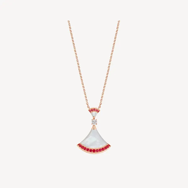 Dây Chuyền Nữ Jewery Luxury Divas’ Dream Necklace 358122 Màu Trắng/ Vàng Hồng