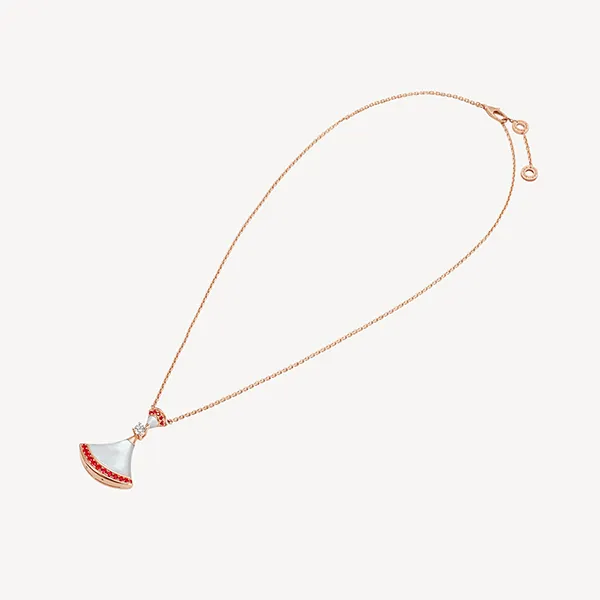 Dây Chuyền Nữ Jewery Luxury Divas’ Dream Necklace 358122 Màu Trắng/ Vàng Hồng