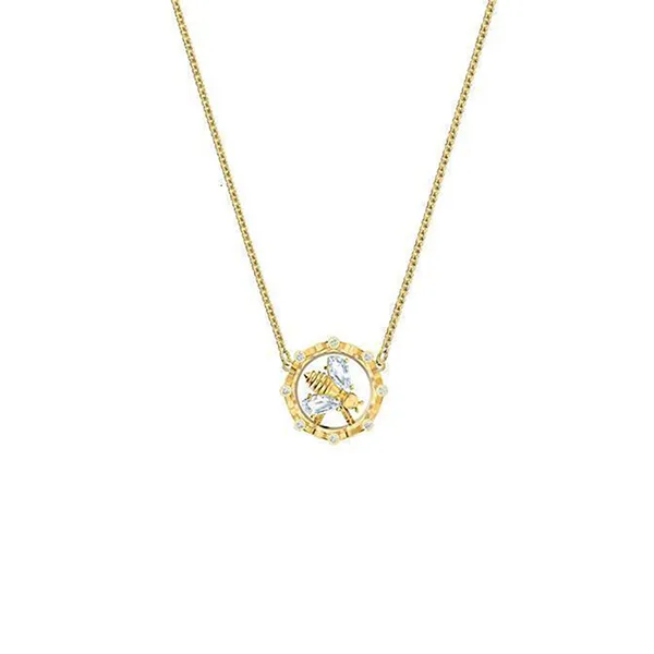 Dây Chuyền Nữ Swarovski Bee A Queen Women's Necklace 5482793 Màu Vàng - Trang sức - Vua Hàng Hiệu