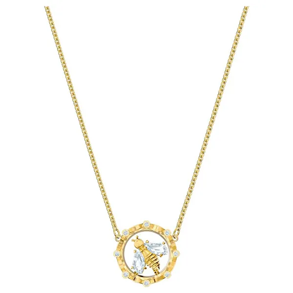 Dây Chuyền Nữ Swarovski Bee A Queen Women's Necklace 5482793 Màu Vàng - Trang sức - Vua Hàng Hiệu