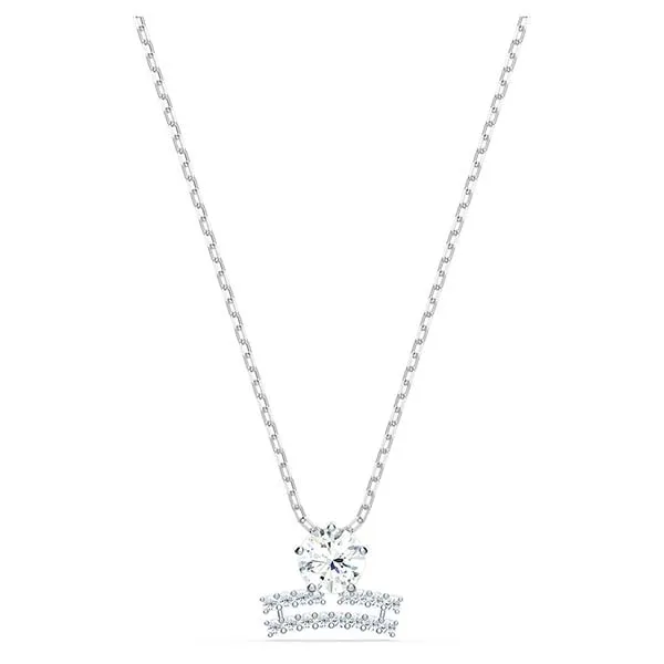 Dây Chuyền Nữ Swarovski Zodiac II Pendant Libra, White, Mixed Metal Finish 5563895 Màu Trắng