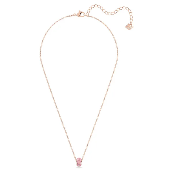 Dây Chuyền Nữ Swarovski Stone Pendantpink, Rose Gold-Tone Plated 5642887 Màu Vàng Hồng