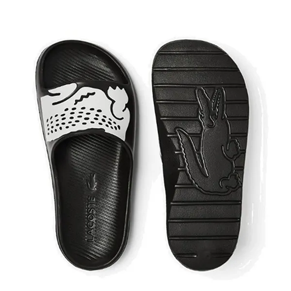 Dép Lacoste Brand New Men’s Lacoste Croco 2.0 41CMA0010312 Màu Đen Trắng Size 7