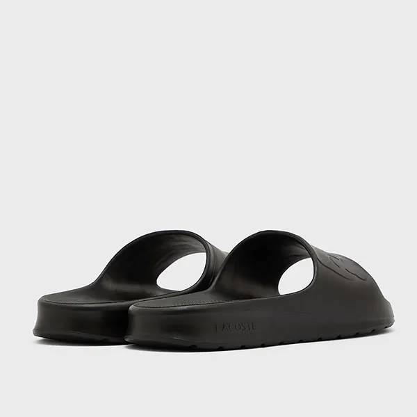 Dép Lacoste Croco Slides 1122 43CMA001802H Màu Đen Size 8