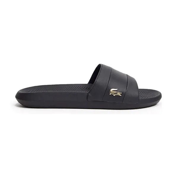 Dép Lacoste Croco 120 1 QSP CMA Sliders Black CMA012702H Màu Đen