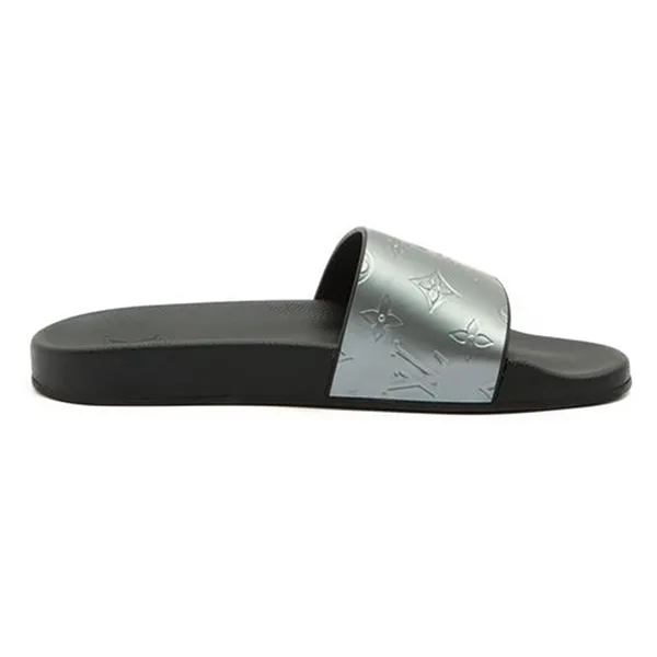 Dép Nam Louis Vuitton LV Waterfront Line Mule Grey VS0251 Màu Xám Size 40 - Dép - Vua Hàng Hiệu