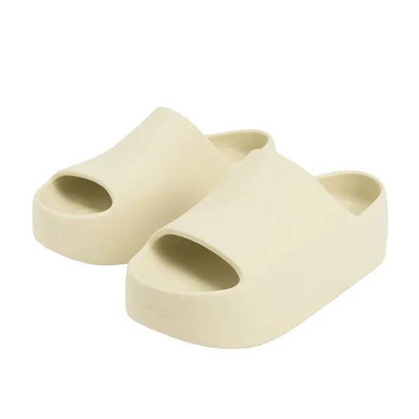 Dép Nữ Charles & Keith CNK Morgan Platform Slide Sandals – Butter CK1-71920002 Màu Kem Size 39 - 1
