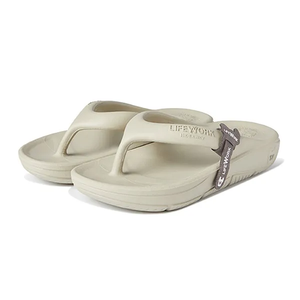 Dép Xỏ Ngón LifeWork Flip Flop LW235SH103 Màu Trắng Đục - Dép - Vua Hàng Hiệu