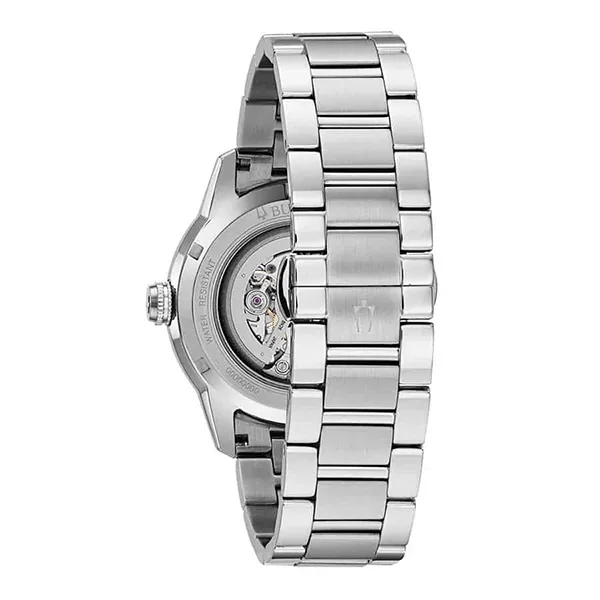 Đồng Hồ Nam Bulova Skeleton 96A208 Màu Bạc - Đồng hồ - Vua Hàng Hiệu