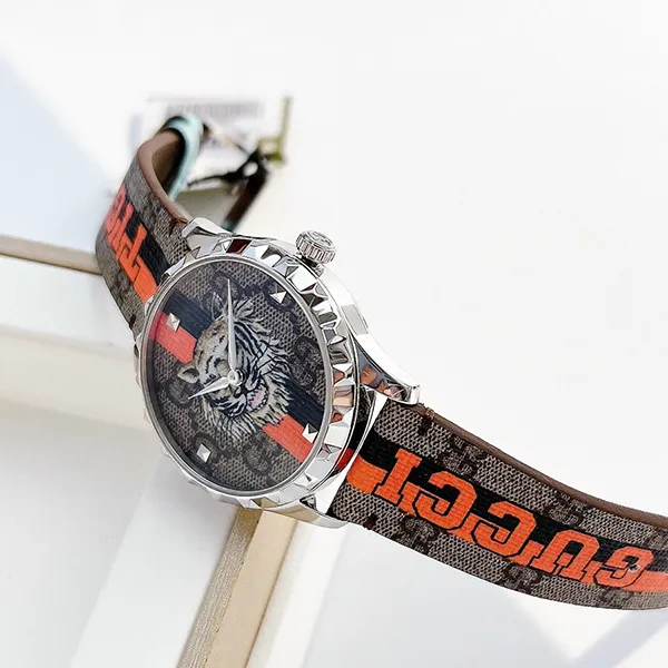 Đồng Hồ Gucci G-Timeless GG Supreme Dial Canvas Strap Watch YA1264186 Phối Màu