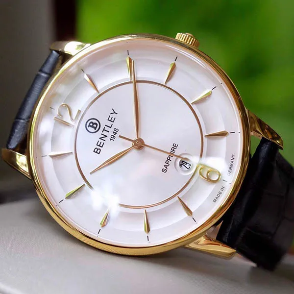 Đồng Hồ Nam Bentley BL1853-10MKCB Màu Trắng Đen - Đồng hồ - Vua Hàng Hiệu