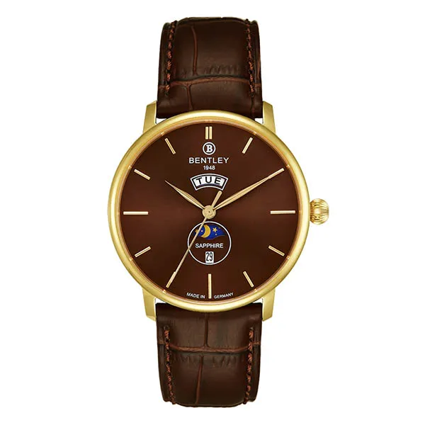Đồng Hồ Nam Bentley BL2222-10MKDD Màu Vàng Nâu - Đồng hồ - Vua Hàng Hiệu