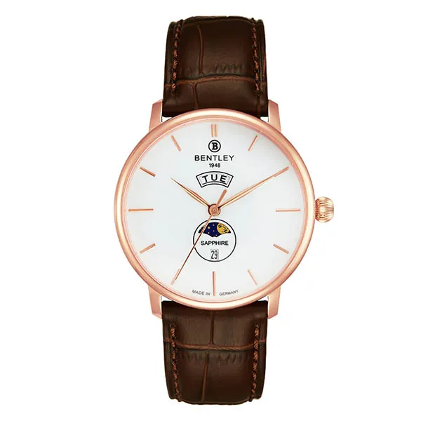 Đồng Hồ Nam Bentley BL2222-10MRWD Màu Nâu Trắng