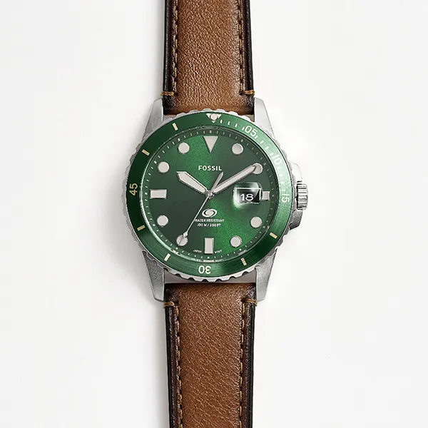Đồng Hồ Nam Fossil Blue Leather Watch FS5946 Màu Nâu - Đồng hồ - Vua Hàng Hiệu