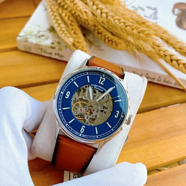 Đồng Hồ Nam Fossil ME3179 Màu Xanh Nâu - Đồng hồ - Vua Hàng Hiệu