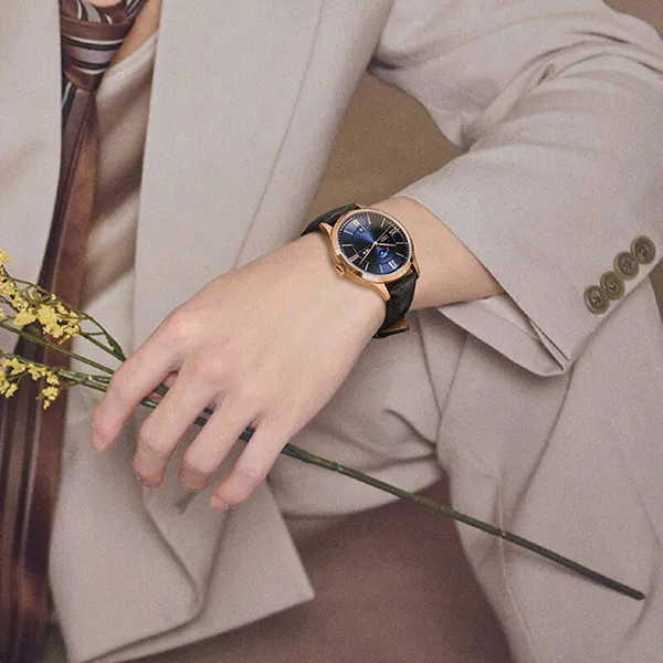 Đồng Hồ Nam I&W Carnival 528G2 Automatic Màu Xanh Đen