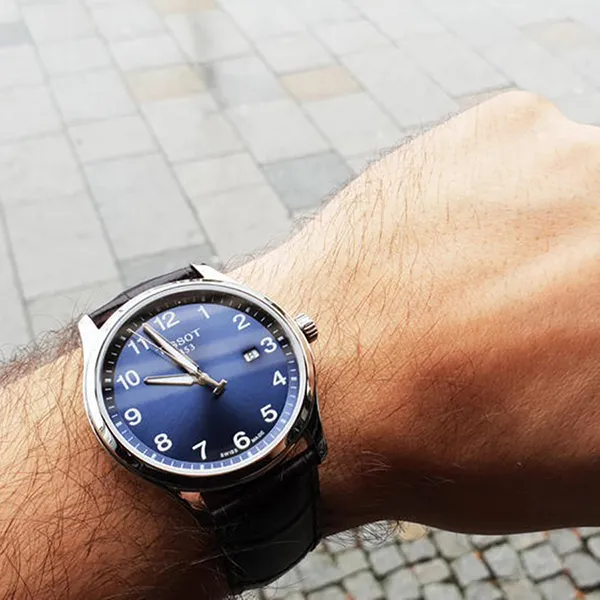 Đồng Hồ Nam Tissot Gent Xl Classic T116.410.16.047.00 Màu Xanh Nâu - Đồng hồ - Vua Hàng Hiệu