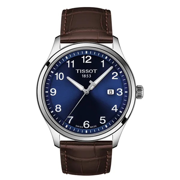 Đồng Hồ Nam Tissot Gent Xl Classic T116.410.16.047.00 Màu Xanh Nâu - Đồng hồ - Vua Hàng Hiệu